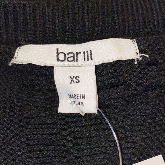 Bar III V-Neck Destressed Sweater - Picture 10 of 11